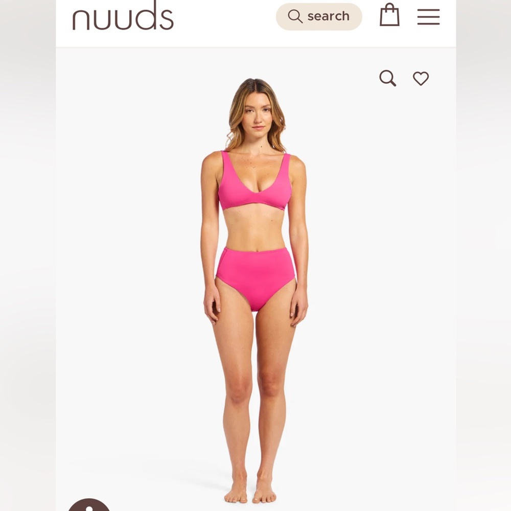 Nuuds High waisted bikini bottoms